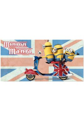 Fully Licenced Minion 'Minion Mania' Beach Towel.pk of 3