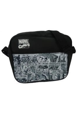Official Marvel Comics Characters Boys Kids Satchel Tote Messenger Bag School Bag.pk of 3