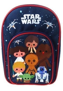 Official Star Wars Characters Boys Kids Backpack Rucksack School Bag.pk of 3