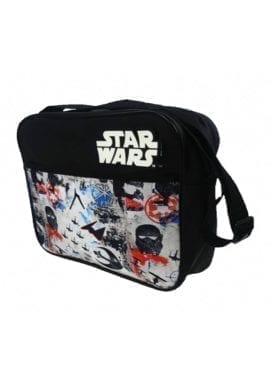 Official Disney Starwars Character Boys Kids Satchel Tote Messenger Bag School Bag.pk of 3