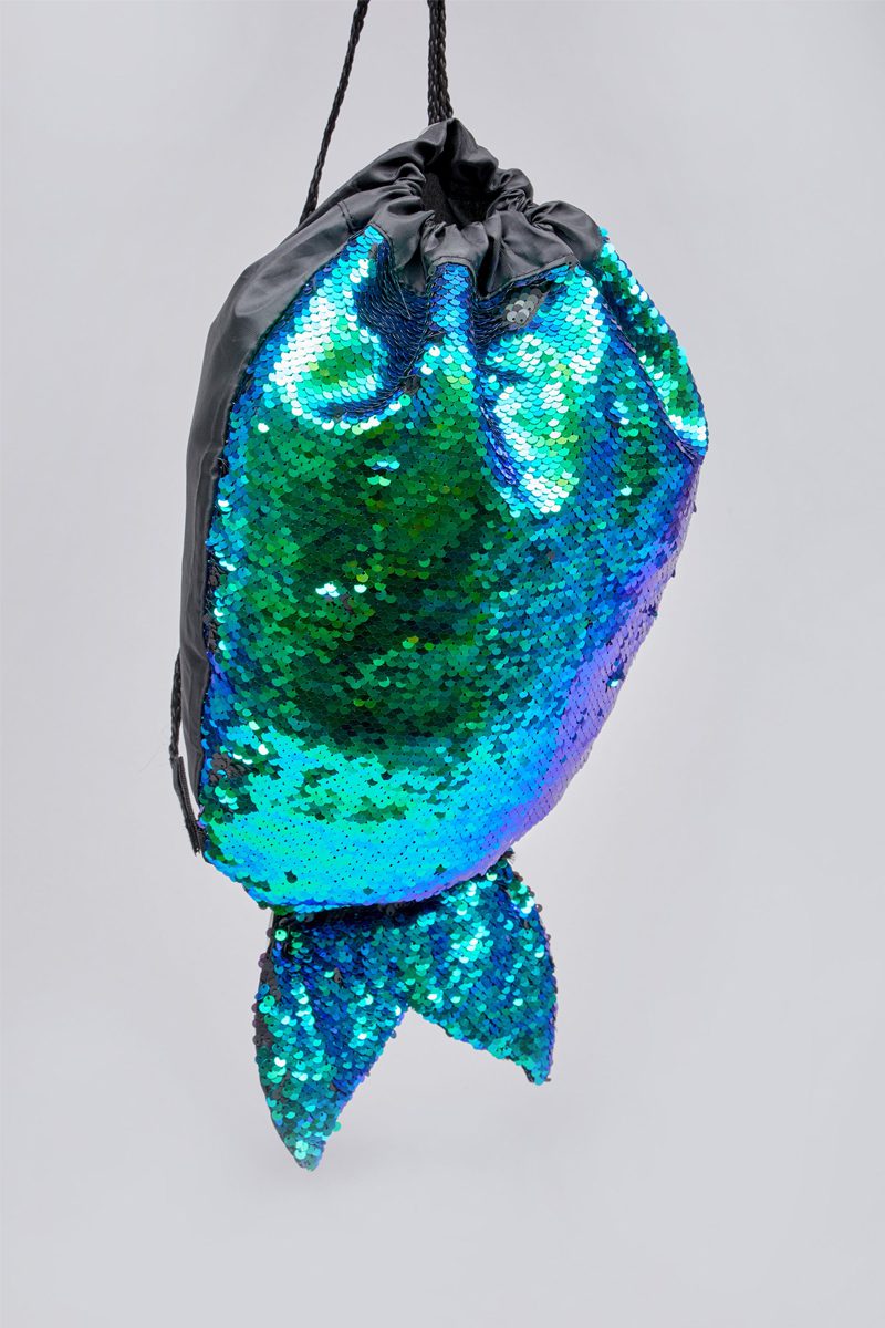 Mermaid Reversible Sequin Trainer Bag.pk of 6 - Image 3