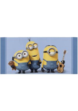 Fully Licenced Minions Blue Beach Towel.pk of 3