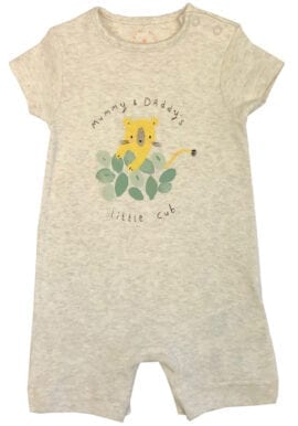 Mothercare Mummy & Daddy Little Cub Romper.pk of 9