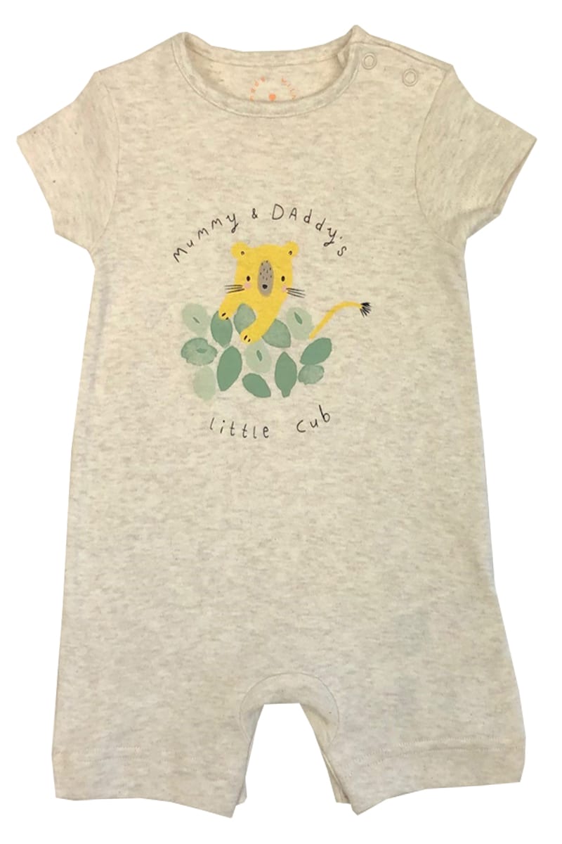 Mothercare Mummy & Daddy Little Cub Romper.pk of 9