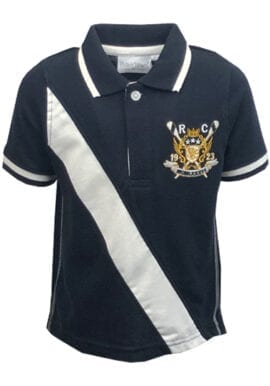 Boys Baby Town Black Polo Shirt.pk of 5