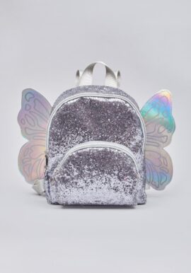Glitter Butterfly Wings Backpack pk of 3