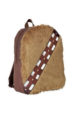 Official Star Wars Chewbacca Character Plush Boys Kids Backpack Rucksack School Bag.pk of 3