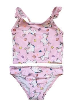Ex-Chainstore Pink Unicorn Two-Piece Swim Set Girls. Ex-P-----k Store.pk of 7