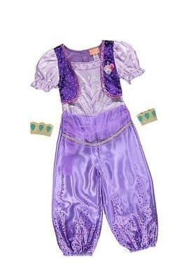 Ex G----- A--- Purple Shimmer and Shine Fancy Dress Costumes.pk of 12