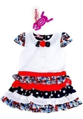 Beetle Juice - Baby Beetle Girls 2 Piece Dress Set.