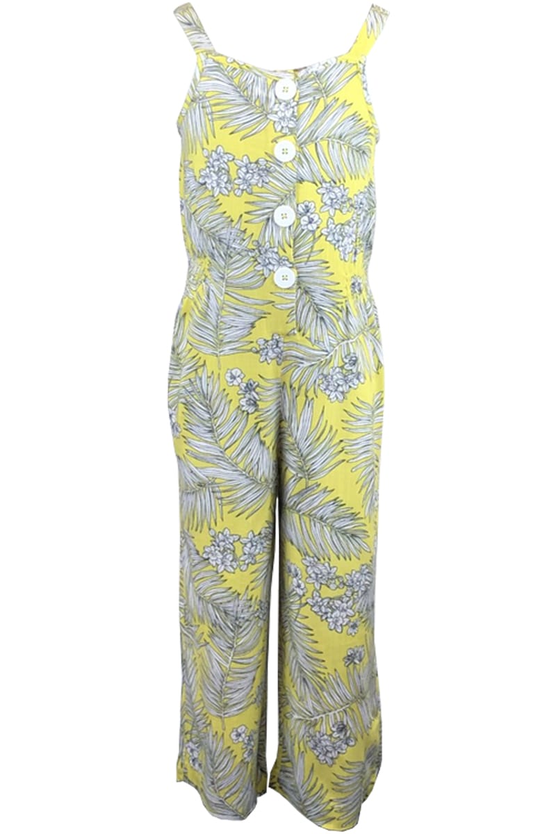 Ex Chainstore N----g Girls Floral Jumpsuit.pk of 7