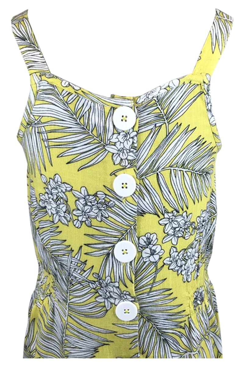 Ex Chainstore N----g Girls Floral Jumpsuit.pk of 7 - Image 2