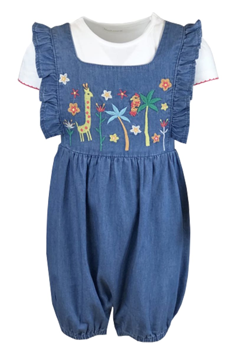 Ex Chainstore N----g Girls 2 Piece Denim Set.pk of 20