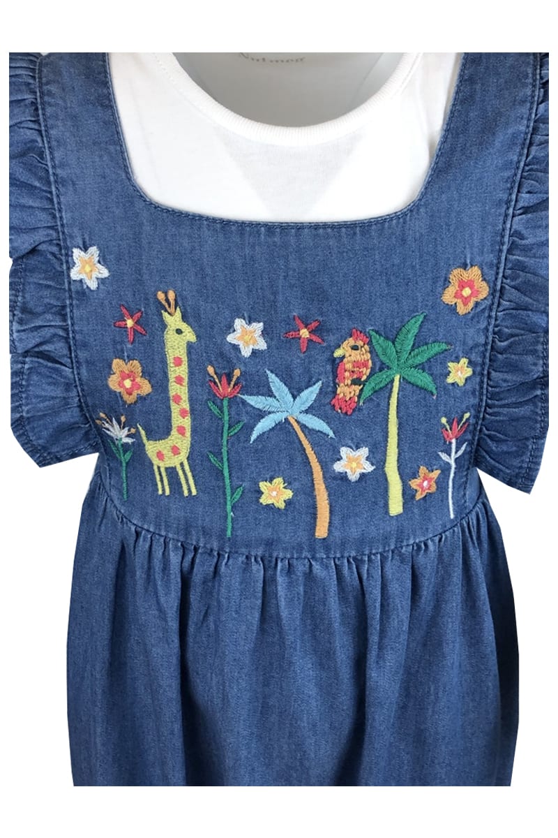Ex Chainstore N----g Girls 2 Piece Denim Set.pk of 20 - Image 2