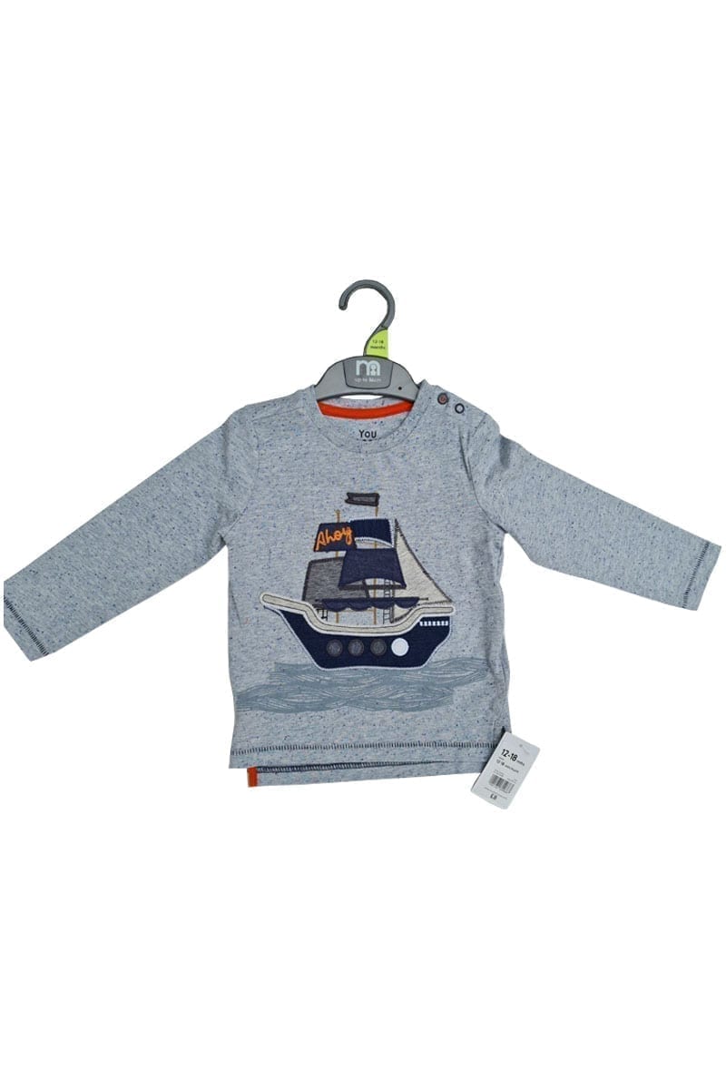 Ex Mothercare Boys Long Sleeved Top.pk of 14