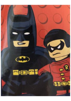 Fully Licenced LEGO DC Superhero Batman & Robin Blanket.pk of 6