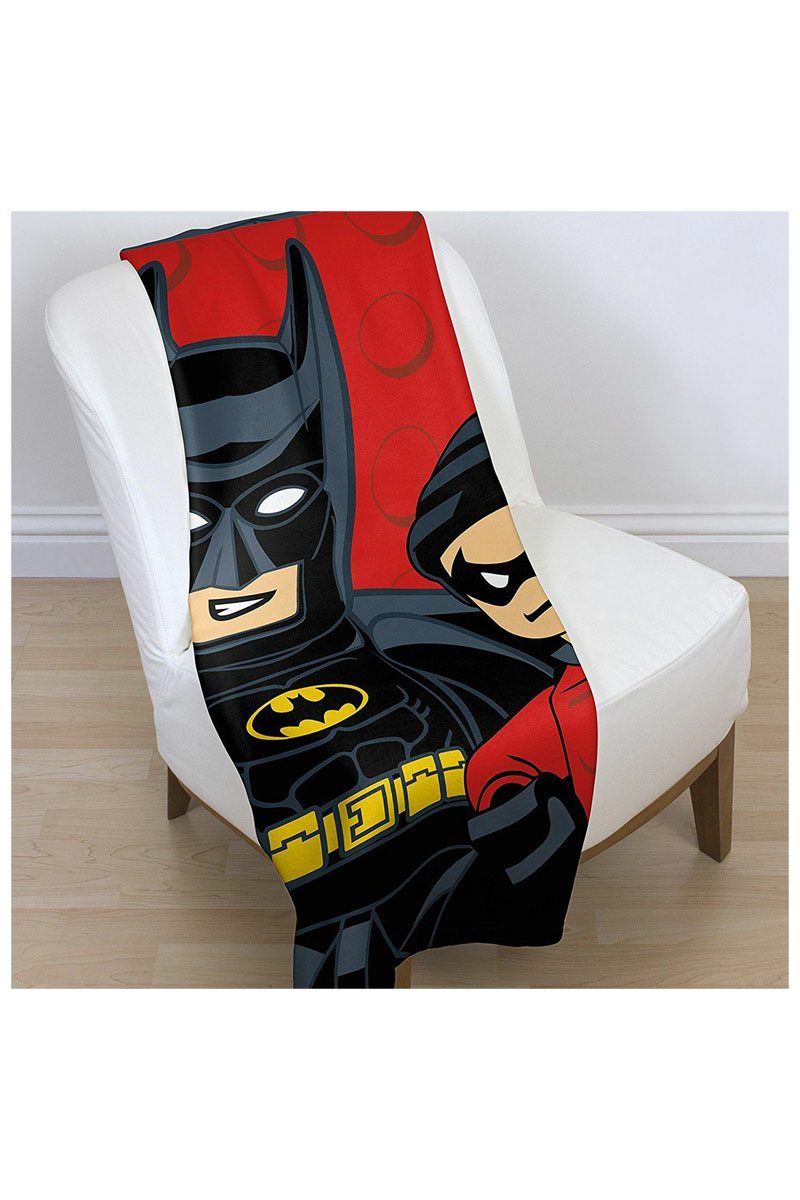 Fully Licenced LEGO DC Superhero Batman & Robin Blanket.pk of 6 - Image 2