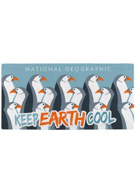 Fully Licenced National Geographic Penguin Towel.pk of 3