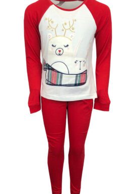 Red Christmas Animal Pyjamas pk of 7