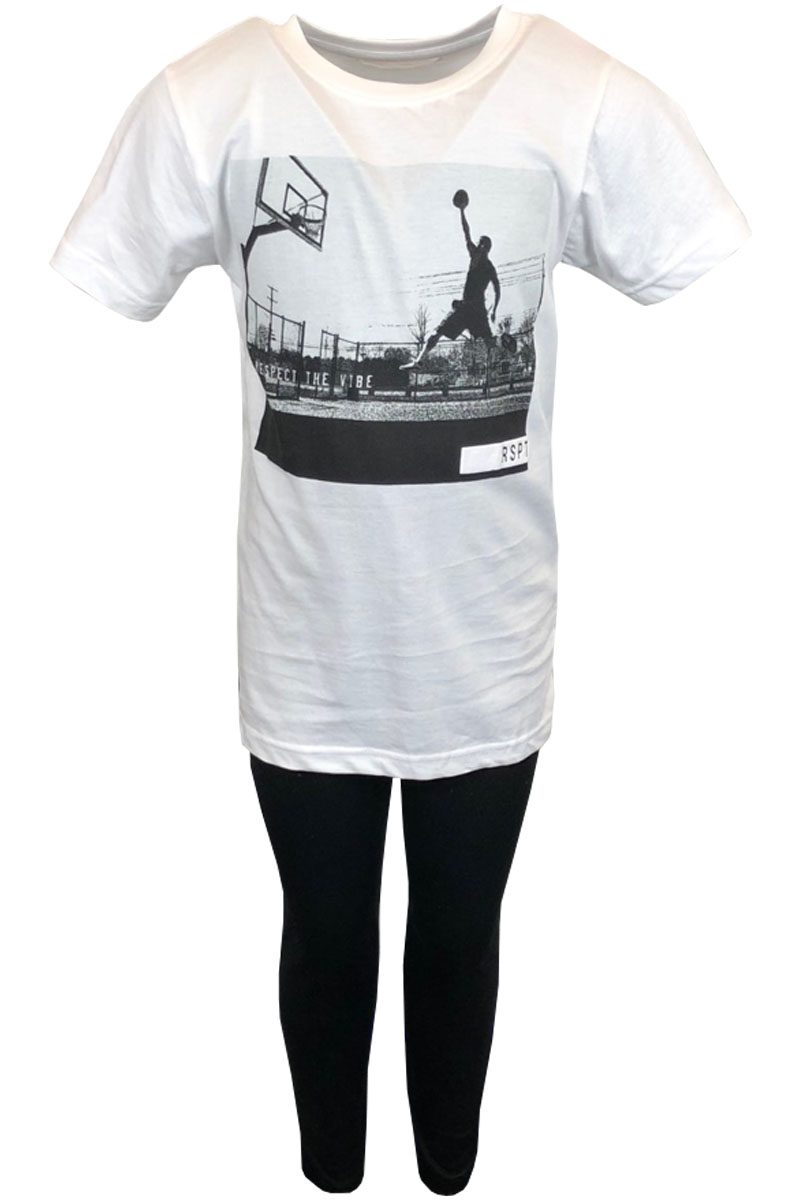 Ex Minoti Respect the Vibes Basketball Pyjamas.pk of 11
