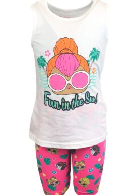 LOL Doll Cycling Short Summer 2 piece Set.pk of 8