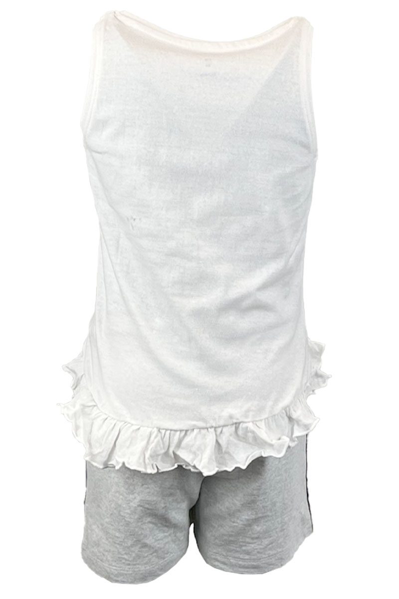 Fully Licensed Minnie Mouse Grey White 2 Piece Set.pk of 6 - Image 2