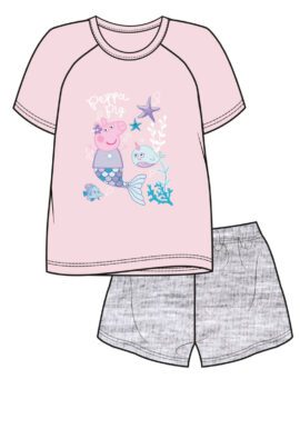 Fully Licensed Peppa Pig Mermaid Short Pyjamas.pk of 4