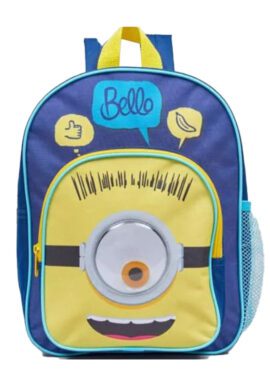 Fully Licensed Minions Bello Backpack.pk of 3