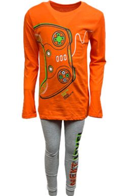 Ex Chainstore Orange Gaming Pyjamas.pk of 6