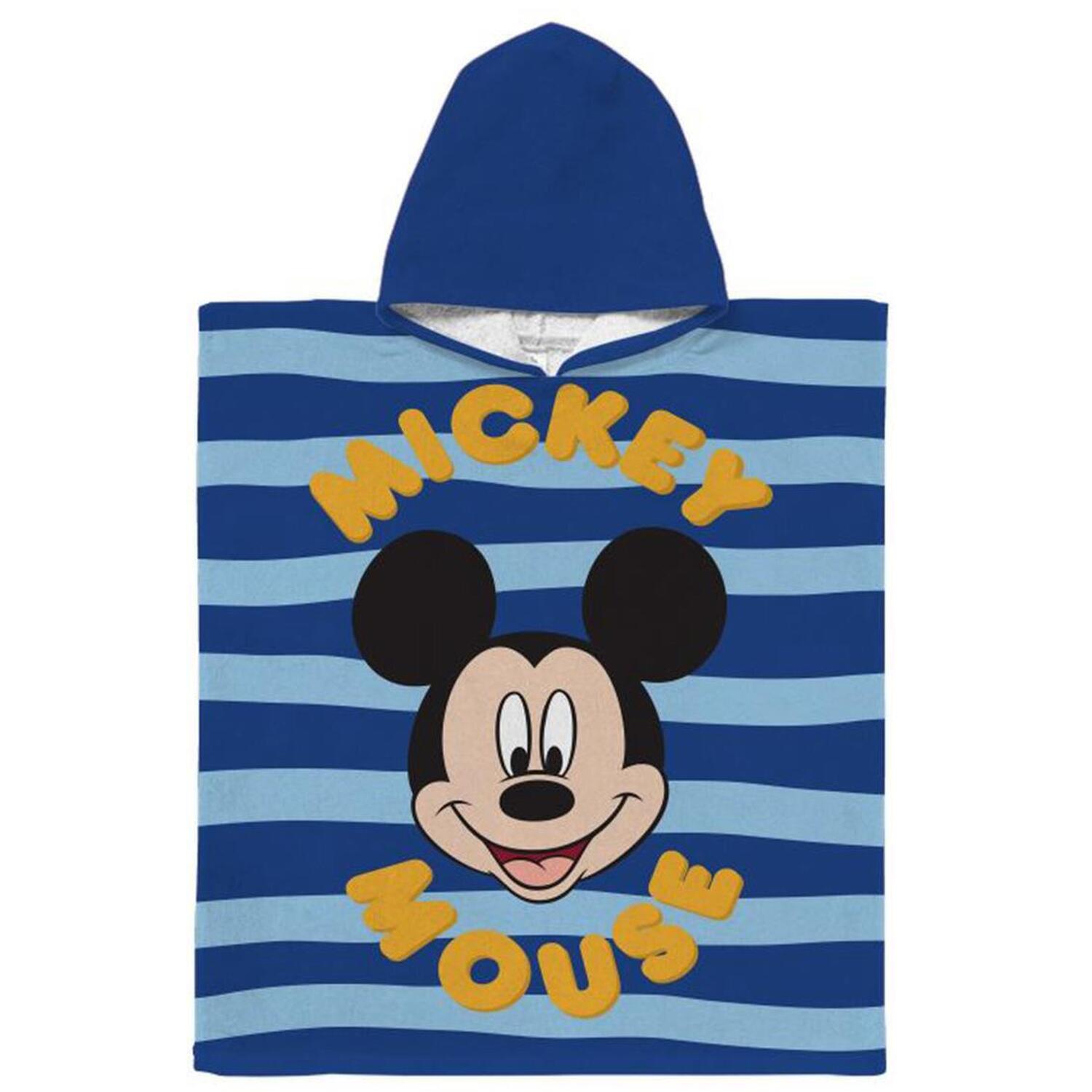Fully Licensed Mickey Mouse Hooded Poncho Towel.pk of 3 - Image 2