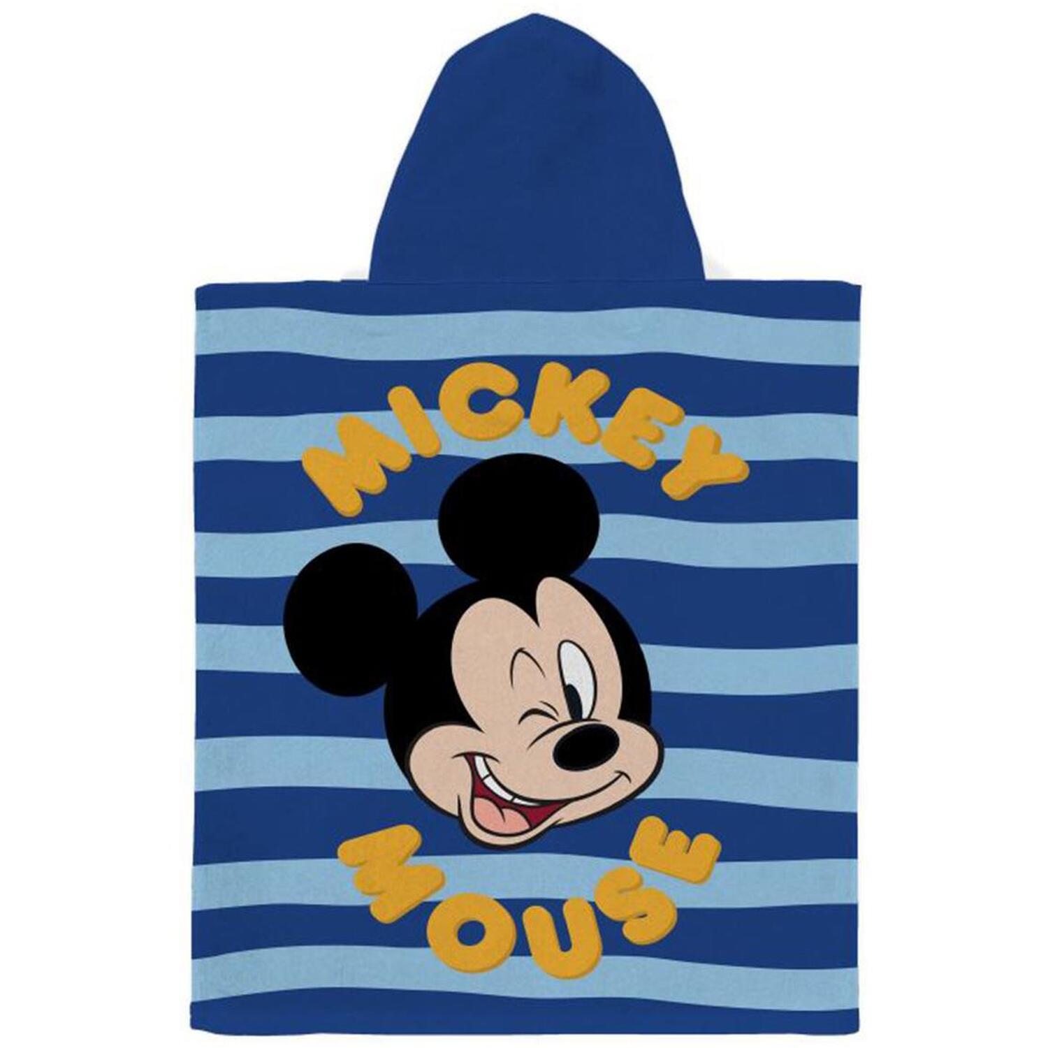Fully Licensed Mickey Mouse Hooded Poncho Towel.pk of 3 - Image 3