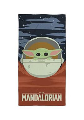 Fully Licensed Mandalorian Grogu Towel.pk of 3