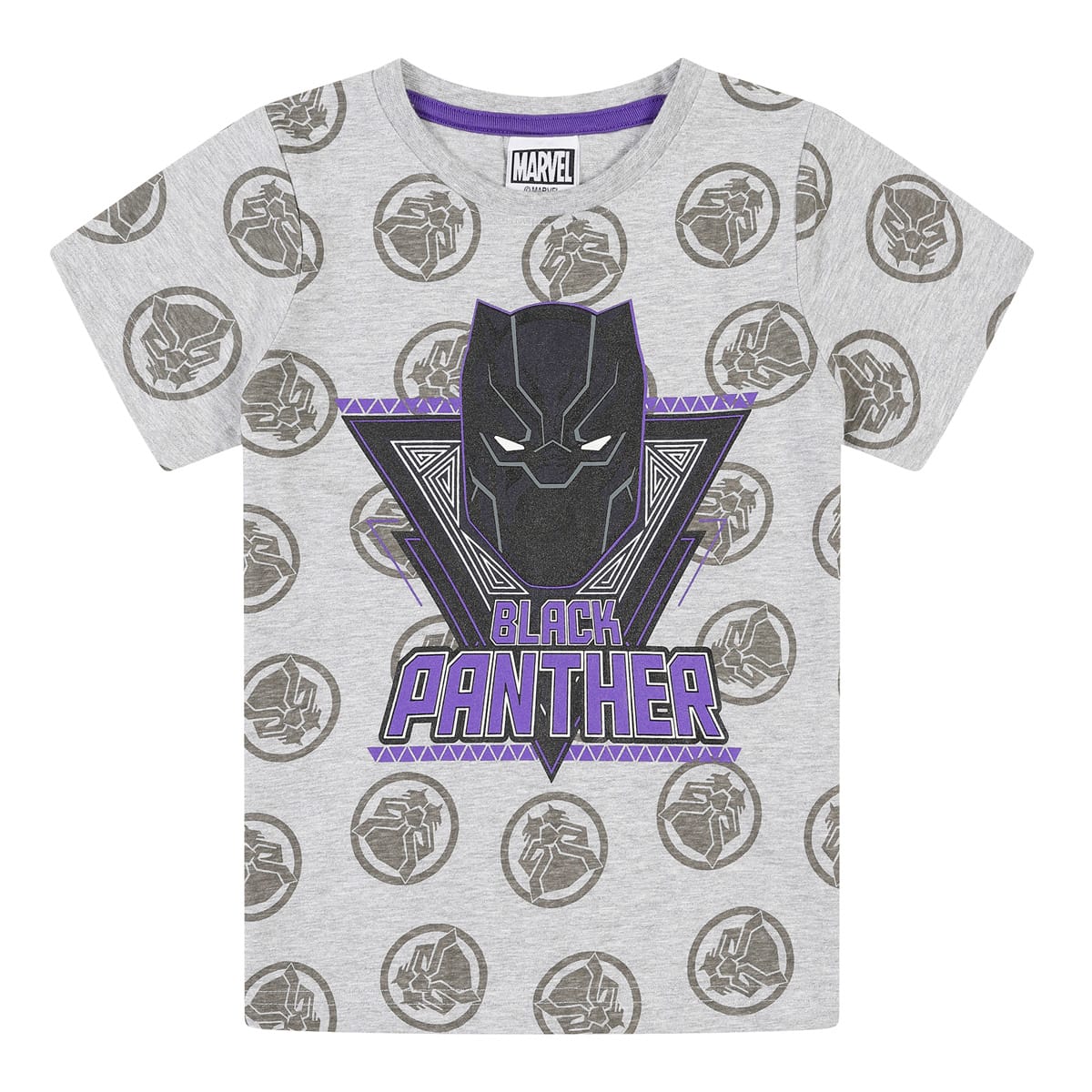 Fully Licensed Black Panther Grey Short Pyjama Set.pk of 7 - Image 2