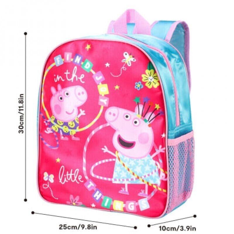 Fully Licensed Peppa and George Pink Backpack.pk of 3 - Image 2