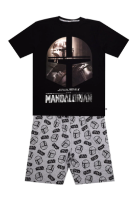 Fully Licensed Men's Mandalorian Short Pyjamas.pk of 7