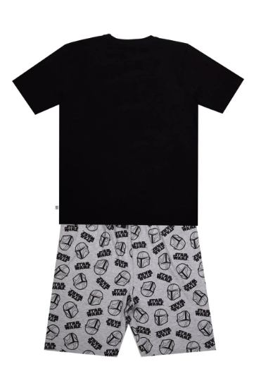 Fully Licensed Men's Mandalorian Short Pyjamas.pk of 7 - Image 2