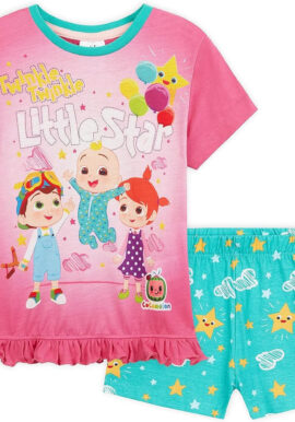 Fully Licensed Cocomelon Girls Pyjamas.pk of 6