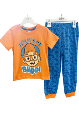 Fully Licensed Blippi Short Sleeve Long Leg Pyjama Set.pk of 8
