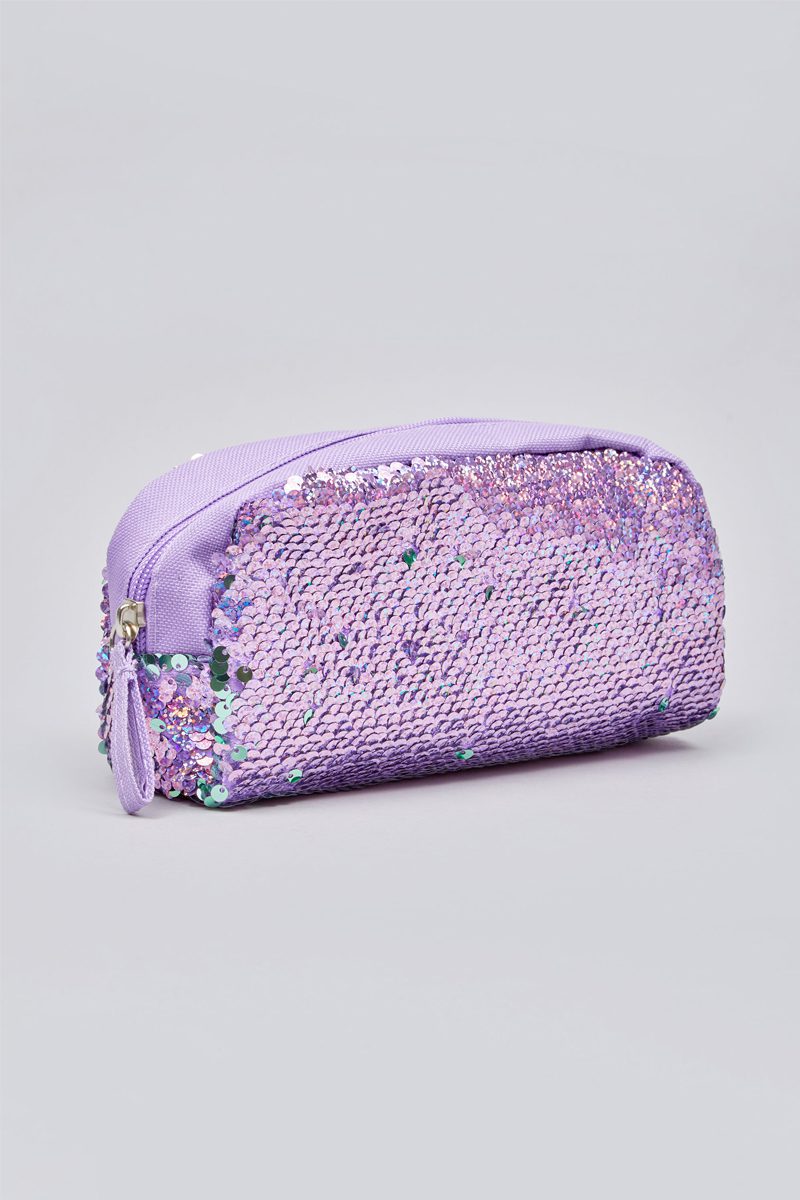 Purple Reversible Sequin Pencil Case.pk of 6 - Image 3