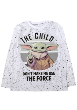 Fully Licensed Mandalorian The Child Long Sleeved T-Shirt.pk of 8
