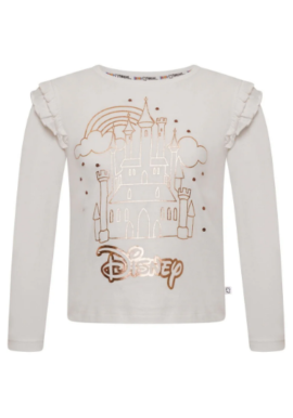Fully Licensed Disney Princess Castle Long Sleeved T-Shirt.pk of 6