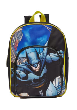 Fully Licensed Batman Front Pocket Backpack.pk of 3