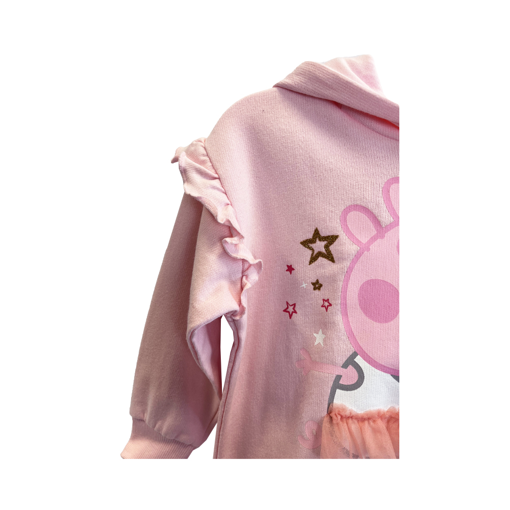 Fully Licensed Peppa Pig Pink Hoodie.pk of 6 - Image 4