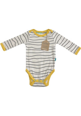 Baby Boutique Lumii Unisex Long Sleeved Striped Body Vest.pk of 13