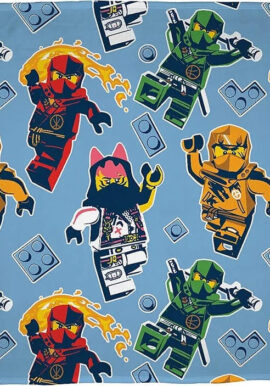 Fully Licensed Ninjago Fleece Blanket pk of 3