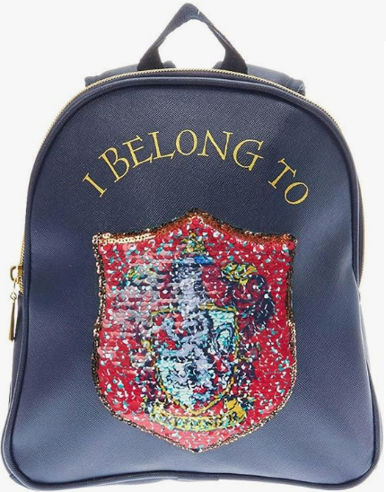 Fully Licensed Harry Potter Reversible Sequin House Flag Mini Backpack pk of 3 - Image 6