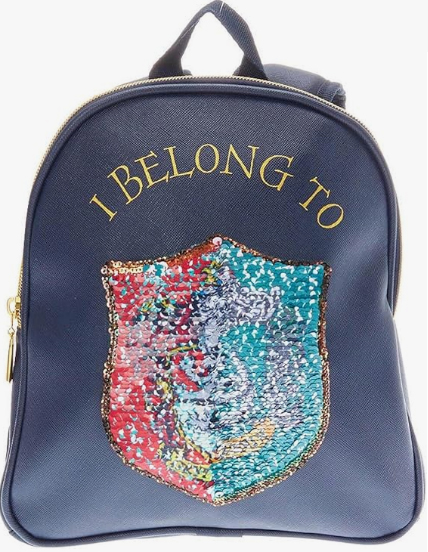 Fully Licensed Harry Potter Reversible Sequin House Flag Mini Backpack pk of 3 - Image 3