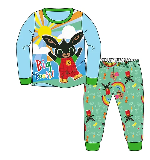 Fully Licensed Bing Bunny Pyjamas pk of 6