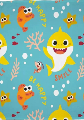 Fully Licensed Baby Shark Fleece Blanket pk of 3