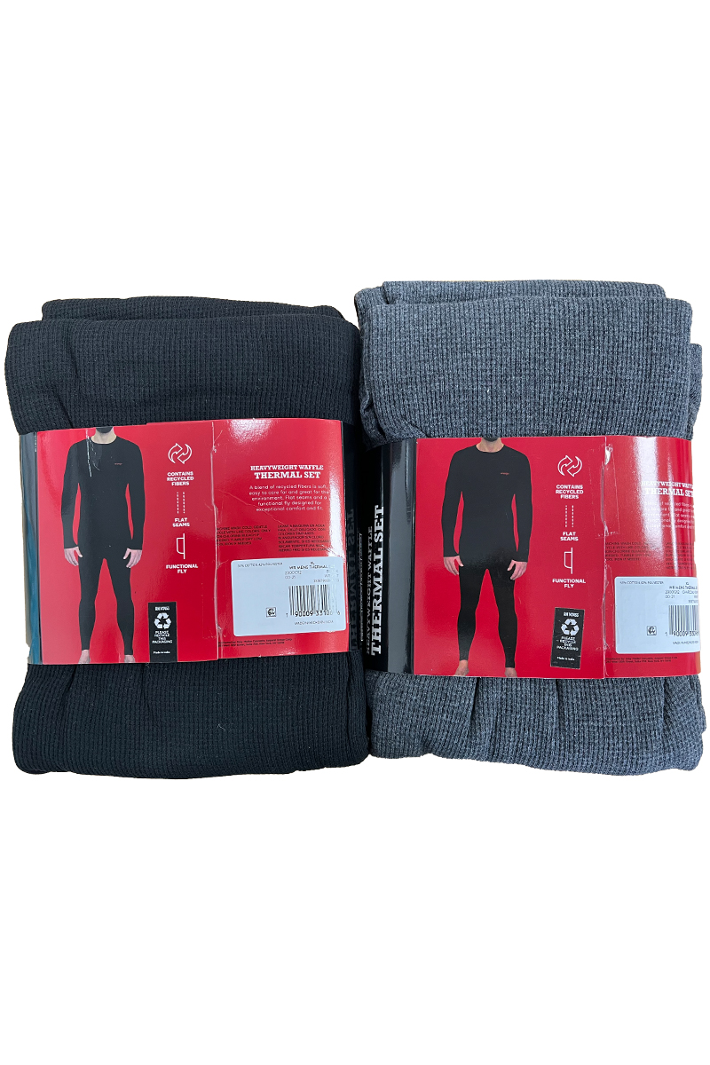 Men's WRANGLER 2pk Heavyweight Waffle Thermal Sets pk of 2 - Image 2